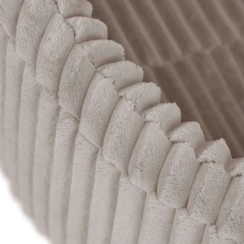 Suchý bazén okrúhly 90x30 cm – béžový Puffy Lamell + 200 perleťových guličiek