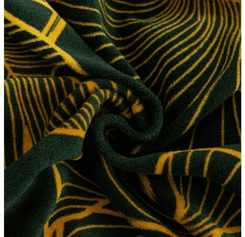 Obliečky mikroplyš VENECIA zelené Rozmer obliečok: 70 x 90 cm | 140 x 200 cm