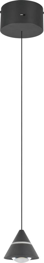 XXXLutz ZÁVESNÉ LED SVIETIDLO, 14,5/200 cm - Interiérové svietidlá - 004102188101