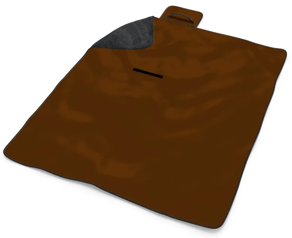 Sablio Plážová deka Hnedá: 200x140 cm