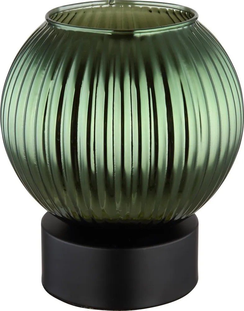 Globo 15638TG - Stolná lampa ZUMBA 1xE27/25W/230V pr. 15 cm zelená