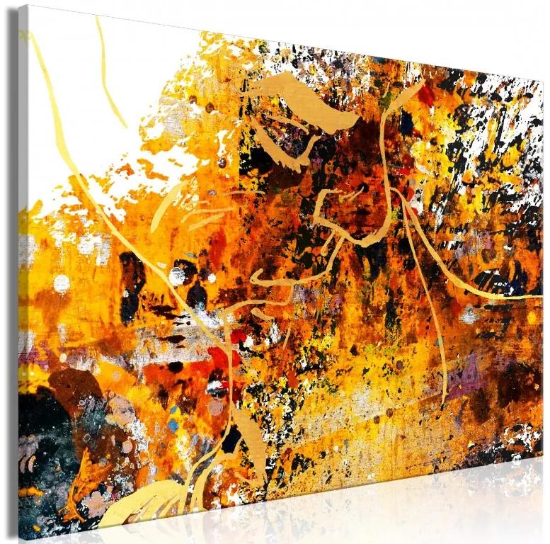 Artgeist Obraz - Kiss Explosion (1 Part) Wide Veľkosť: 90x60, Verzia: Premium Print
