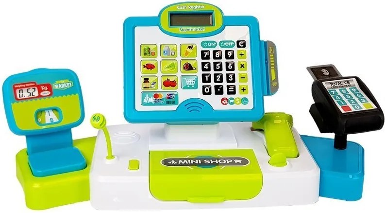 LEAN Toys Pokladňa Dotyková stupnica Čítačka kariet Terminál
