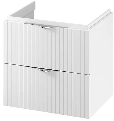 Cersanit Tirso, závesná skrinka pod umývadlo 594x447x572 mm, biela matná, S1015-007
