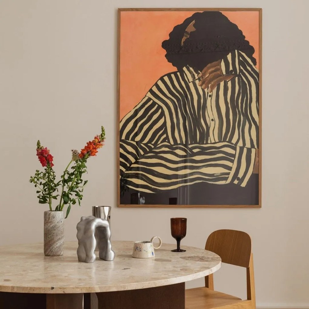 THE POSTER CLUB Autorský plagát Serene Stripes by Hanna Peterson 30x40 cm