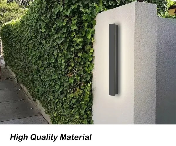 Brilagi - LED vonkajšie nástenné svietidlo LINEAR LED/12W/230V 4000K IP65 antracit