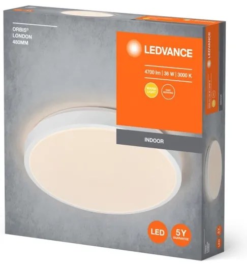 Ledvance - LED Stropné svietidlo ORBIS LONDON LED/36W/230V biela
