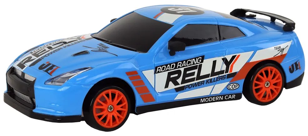 Lean Toys Modré športové autíčko R/C – 1:24
