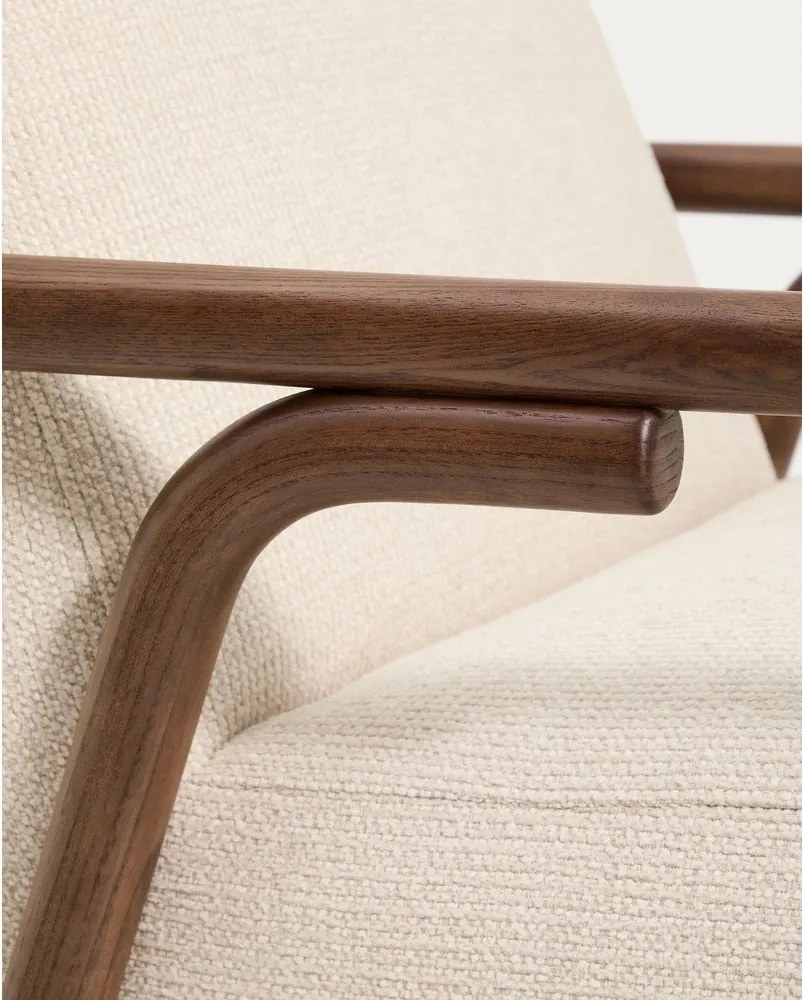 Béžové ženilkové kreslo Sylo – Kave Home