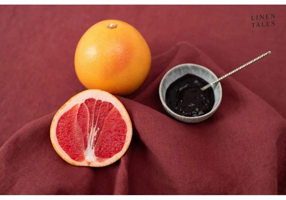 Ľanová utierka 45x65 cm Marsala – Linen Tales