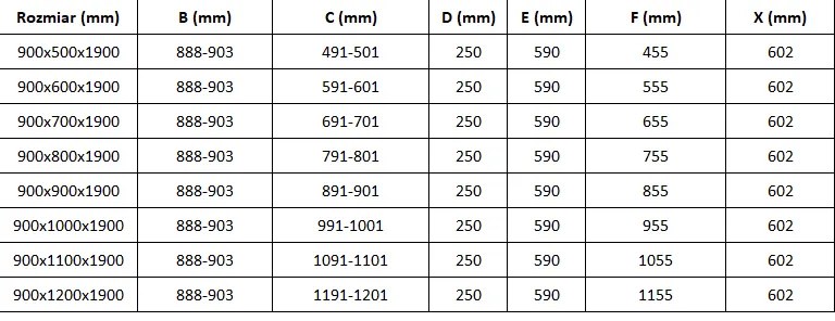 Mexen Roma, sprchovací kút s 1-krídlovými dverami 90 (dvere) x 90 (stena) cm, 6mm číre sklo, čierny profil, slim sprchová vanička 5cm biela s čiernym sifónom, 854-090-090-70-00-4010B