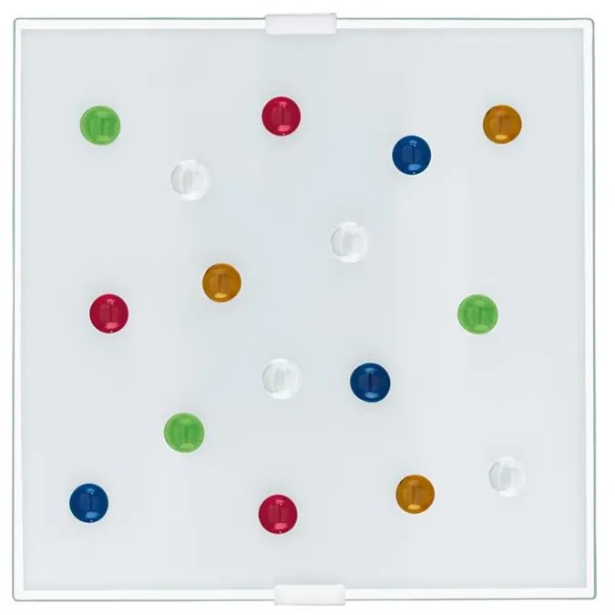 Eglo 93419 - LED stropné svietidlo SANTIAGO 1 LED/12W/230V