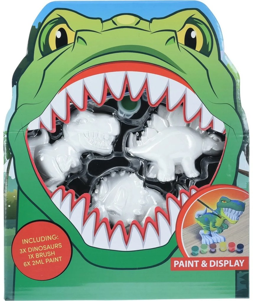 Súprava sadrových farieb Dino, 6 x 2 ml