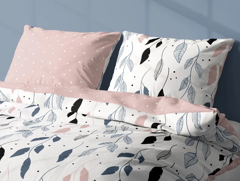 Bavlnené obliečky DELUXE LEAFS 140x200 cm