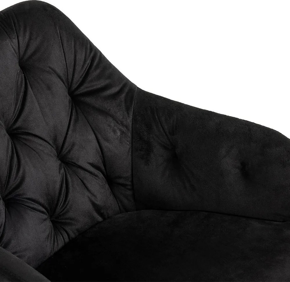 Jedálenský set 6x stoličiek + stôl 200 cm AVENBERG OBSIDIAN