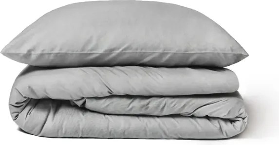 Bavlnené obliečky CALMORA svetlosivé Rozmer obliečky: 2 ks 70 x 90 cm | 200 x 200 cm