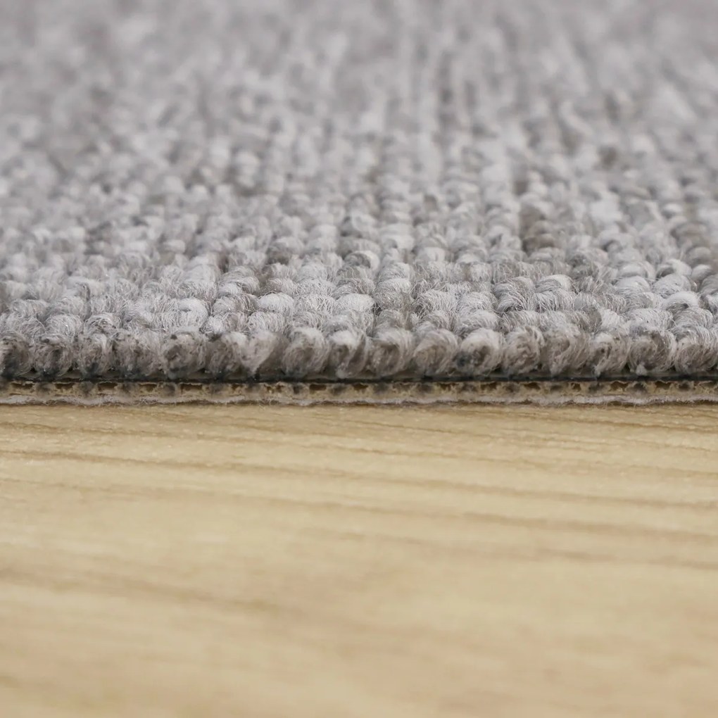 Metrážny koberec Debut 71, na mieru, šíře 4m, šedá, filc, detská izba, Betap