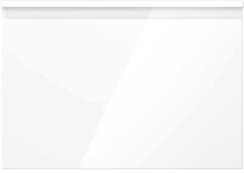 Mexen Orio, kúpeľňová skrinka 70 cm s hornou časťou, 1 zásuvka, biela lesklá, 91A10-07047-1-BFC00