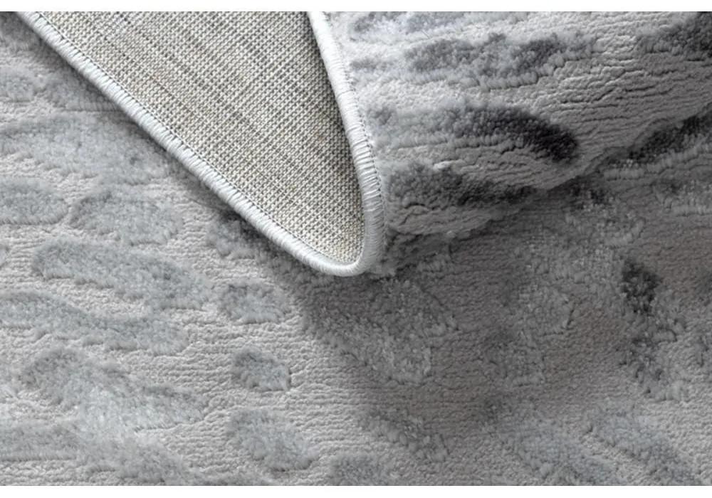 Kusový koberec Faris šedý kruh 120cm