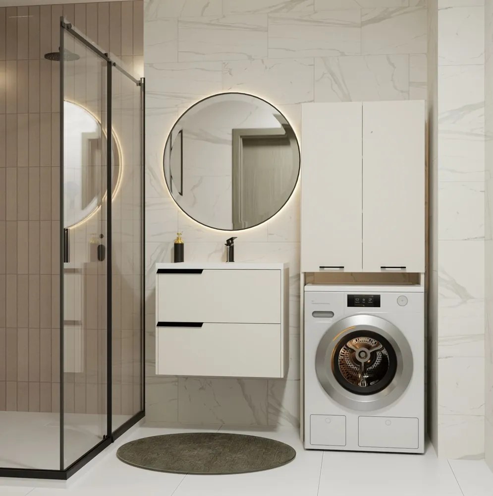 Koupelnová skříňka nad pračku POLA DD kašmírová