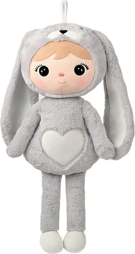 Mojkáčik - Bábika králik sivá XL 70 cm
