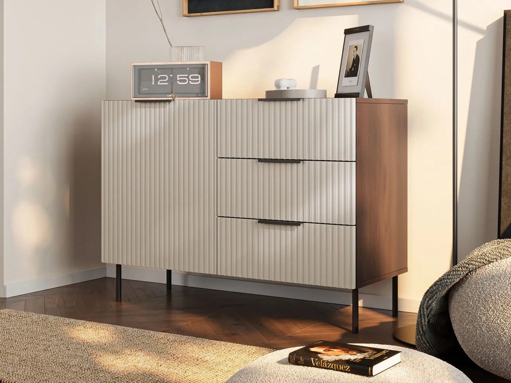 Komoda Seretio SR02, Farby: orech warmia / kašmír