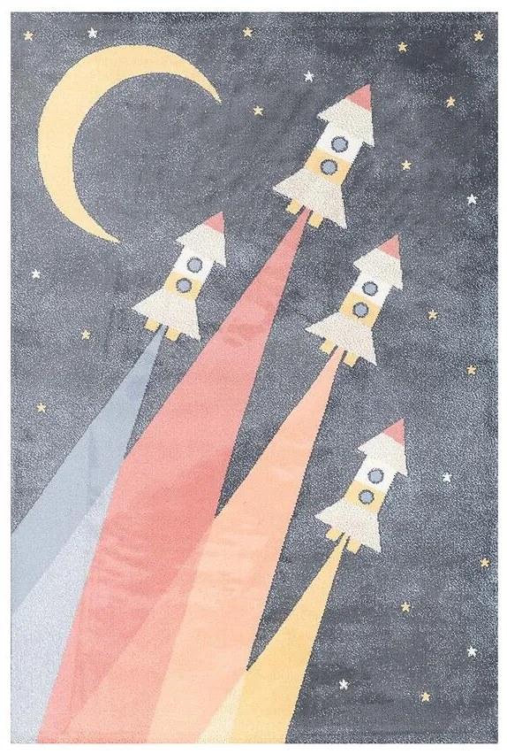 Koberec Sunny Kids 1,2/1,7 01KGK sivý