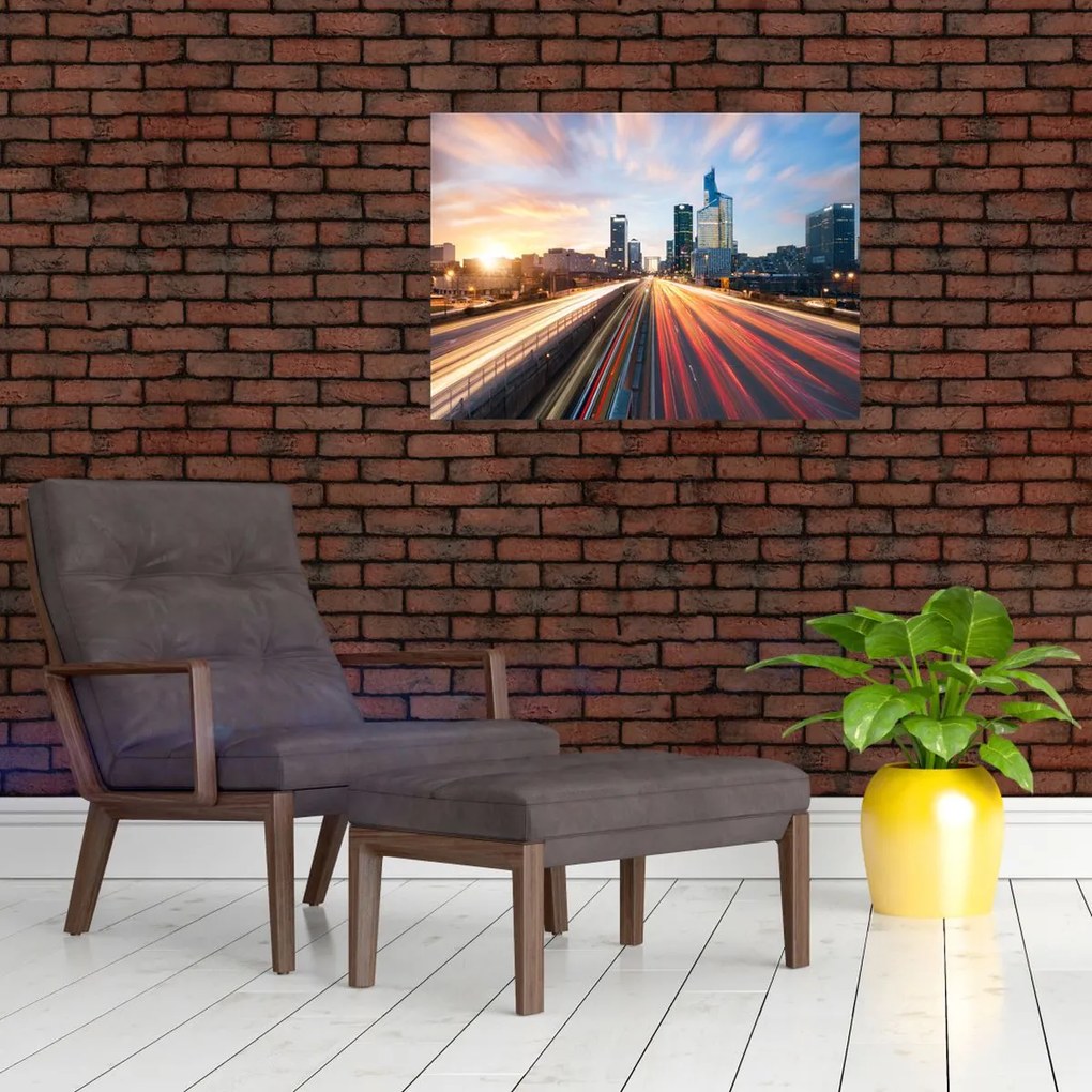Obraz - Cesta veľkomesta (70x50 cm)