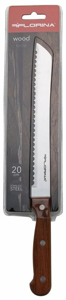 Florina Nôž na chlieb Wood, 20 cm