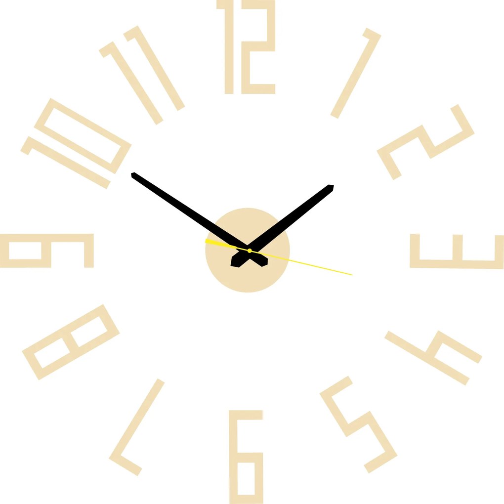 SENTOP | Štýlové nástenné hodiny do obývačky I SENTOP X0018-Wall clock HEU- analógové