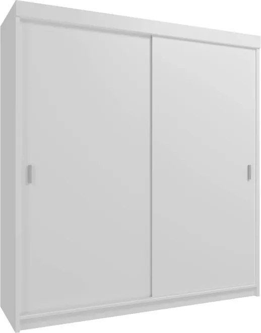 Šatníková skriňa Klasik 203, sivá