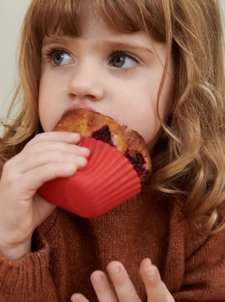 Silikónové formy na muffiny LIEWOOD Jerry Ružová Multi Mix