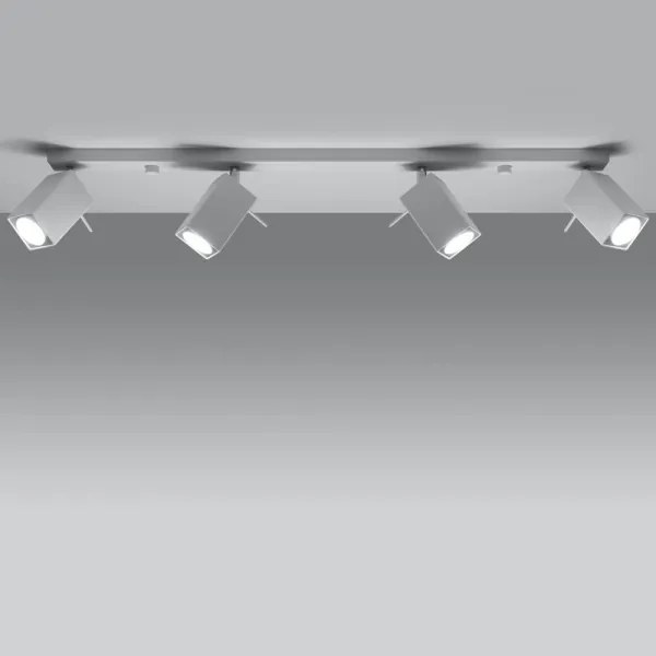 Bodové svietidlo MERIDA 4xGU10/40W/230V biela