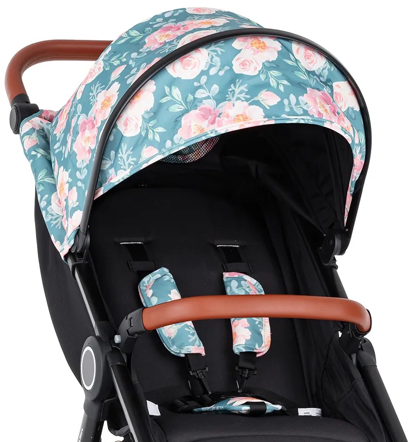 PETITE&MARS strieška na kočík Street+ limited 100 roses