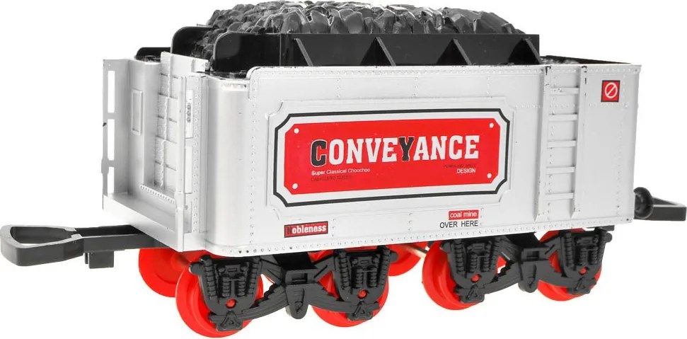 Veľká elektrická diaľkovo ovládaná vlaková súprava VLÁK NA DIAĽKOVÉ OVLÁDANIE RC0346