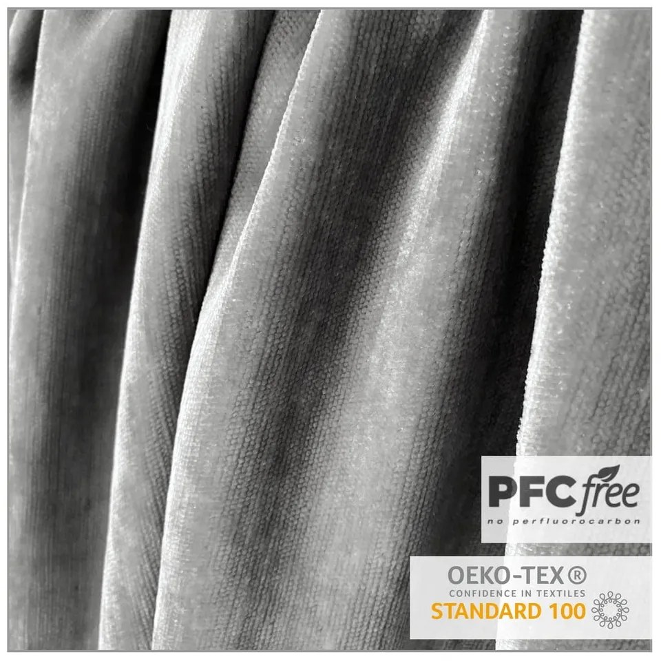 Sivá čalúnená dvojlôžková posteľ s úložným priestorom 160x200 cm Musca – Maison de Rêve