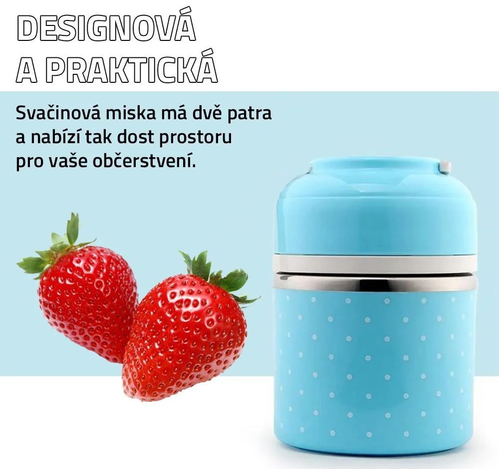GFT Dvojposchodová Svačinová miska