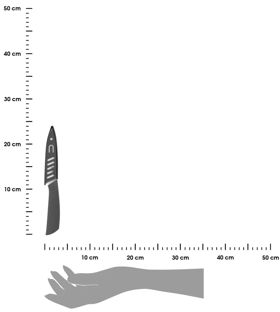 Keramický kuchynský nôž Zirco 24 cm