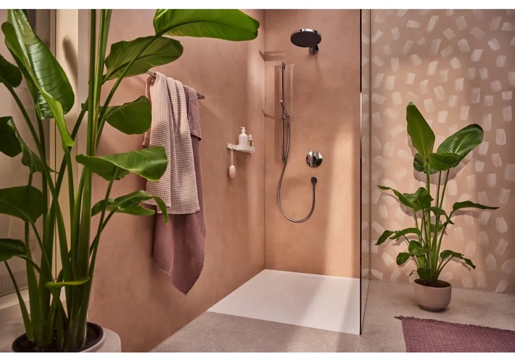 Hansgrohe Hansgrohe, sprchové rameno S 390 mm, chrómová, HAN-24357000
