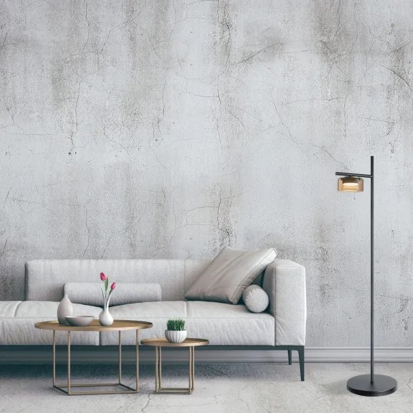 LED stojacia lampa OFELIA 1xGX53/6W/230V čierna/béžová