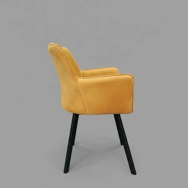 Jedálenská stolička AMELIA oranžová