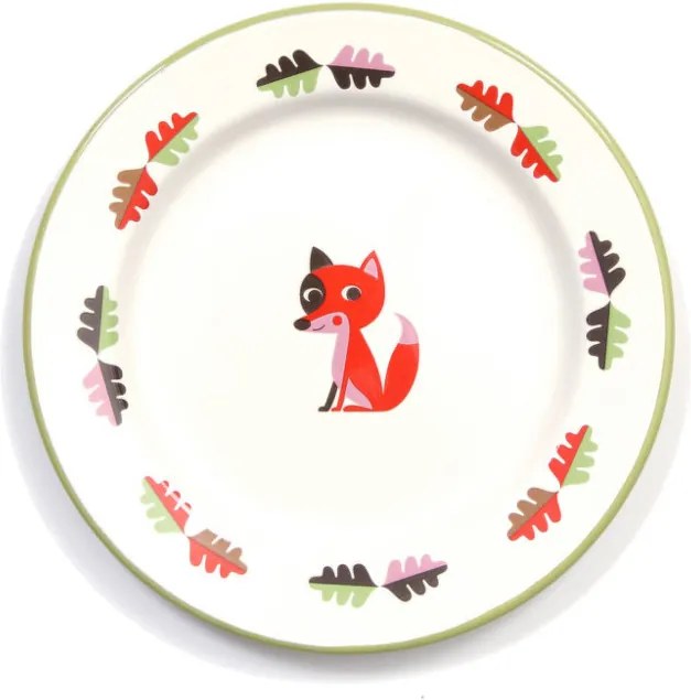 OMM Design Tanierik Enamel Plate Fox