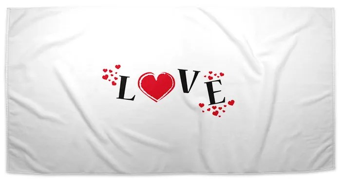 Sablio Uterák Love - 30x50 cm
