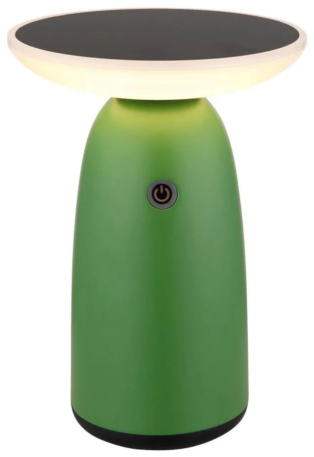 Globo 36625G - LED Stmievateľná solárna dotyková lampa LED/10W/3,7V IP54 zelená