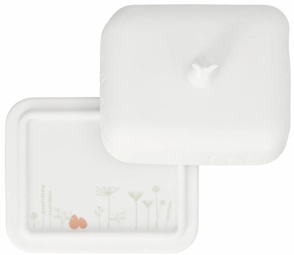 räder Porcelánová maselnička Floral Spring