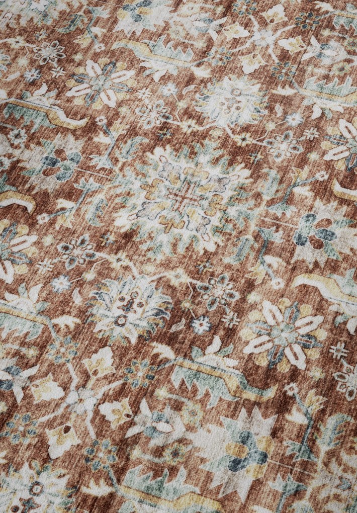 Kusový koberec Imagination New 106045 Red/Cream z kolekcie Elle, 80x150, červená, obývacia izba, ELLE Decoration