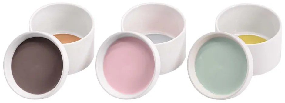 Porcelánová servírovacia súprava 3 ks ø 9 cm Mono – Remember