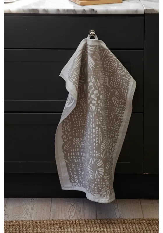 Utierka Veranta 46x65, ľan-biela