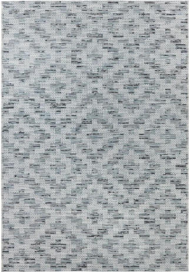 Modro-sivý koberec Elle Decor Curious Creil, 115 × 170 cm
