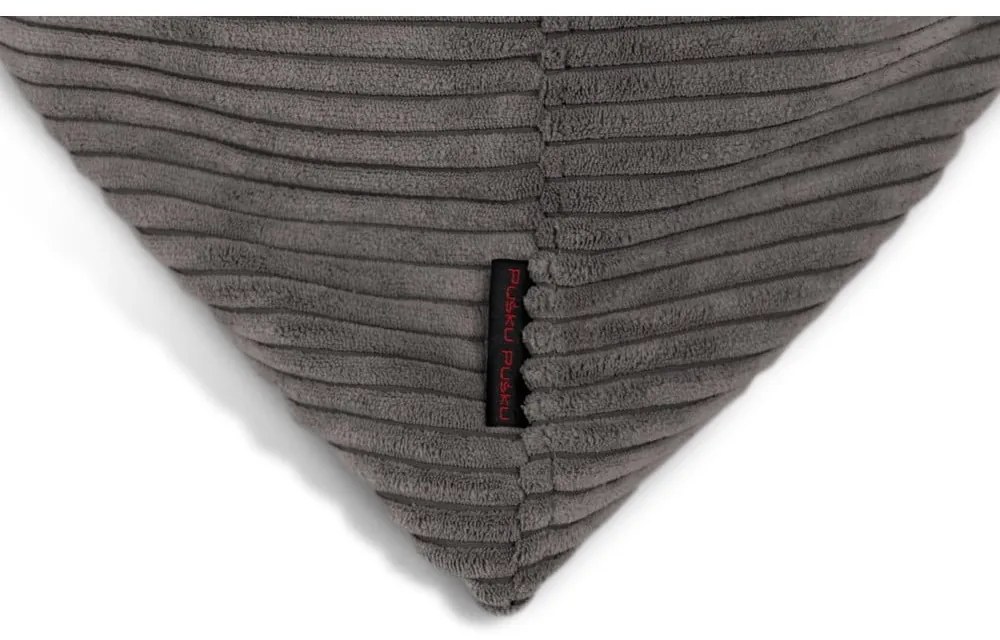 Krémový menčestrový sedací vak Razz – SLOWDOWN